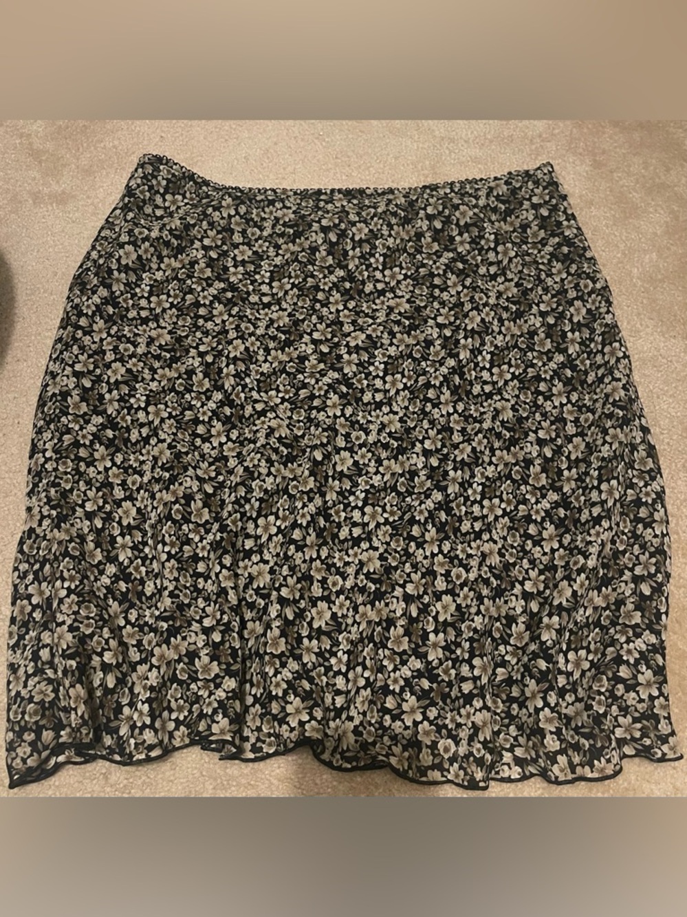 OLD NAVY floral mini skirt Y2K Boho size 16